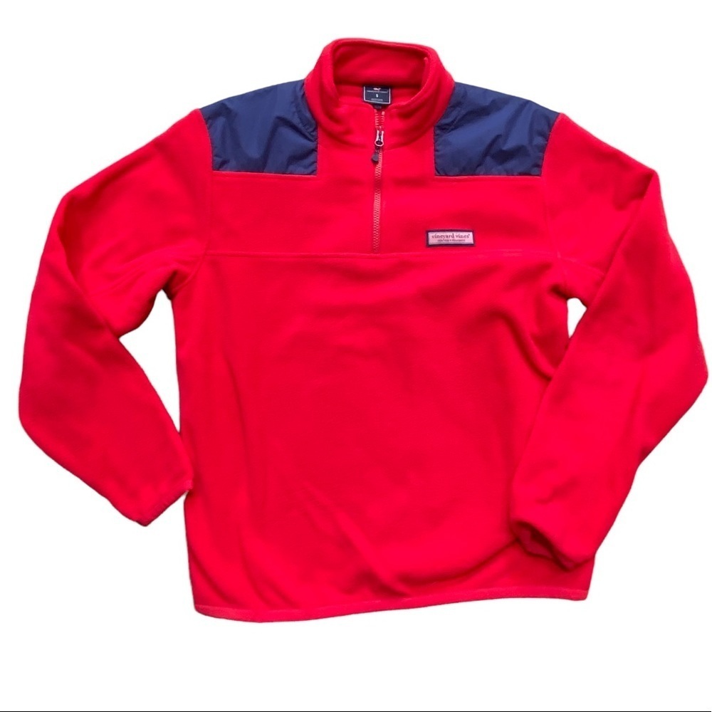 Men’s Vineyard Vines Fleece Shep Shirt Pullover Jacket NWOT Size Small